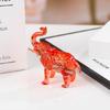 Crystal Elephant Statues Glass Elephant Figurines Collectibles Animal Sculpture Lucky Feng Shui Ornament Home Decors