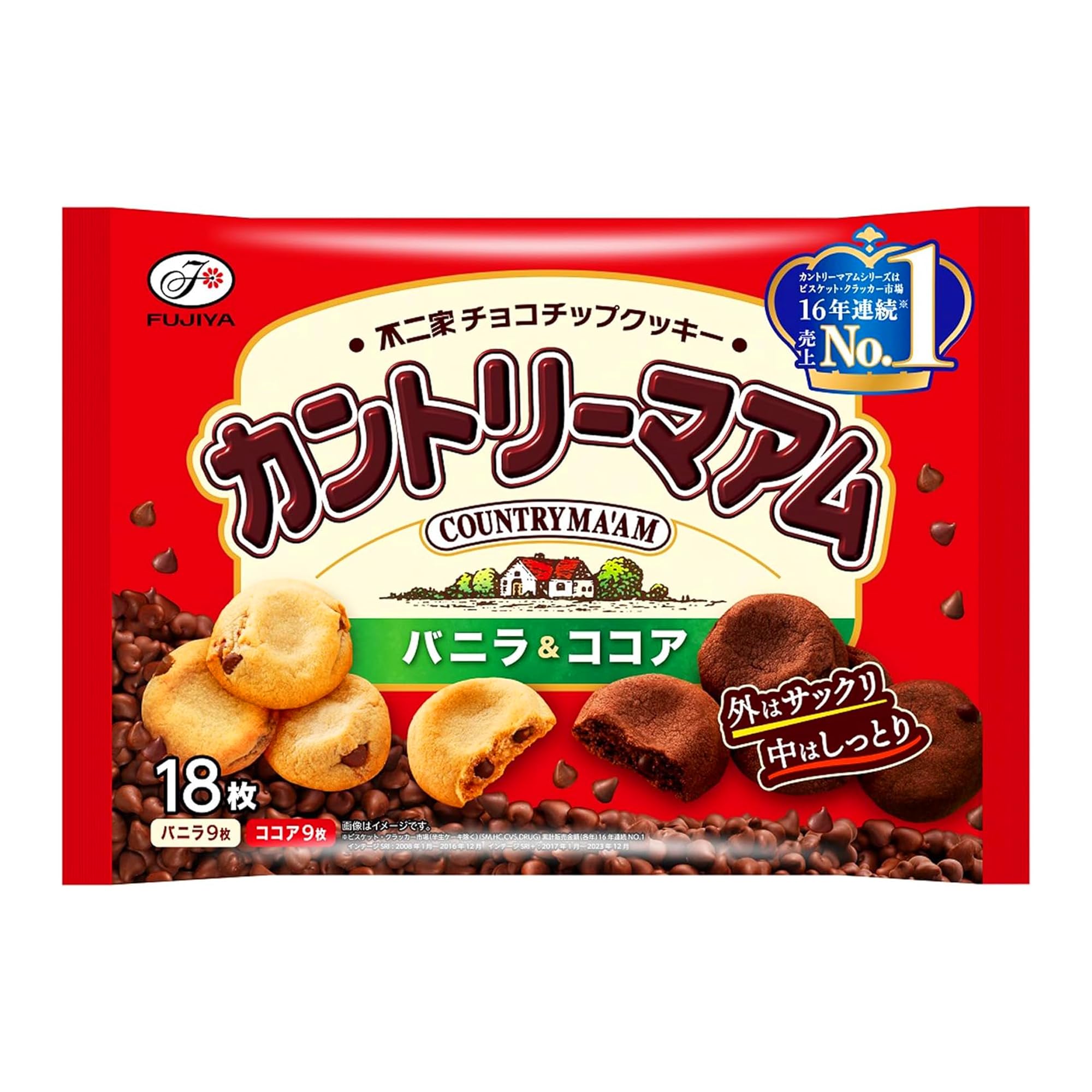 

Fujiya Country Vanilla Какао 18 штук Ma am &