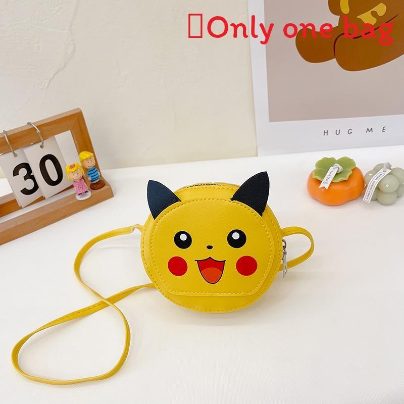 Mouse Animal Pikachu Print Single Shoulder Crossbody Bag For Gift Kids