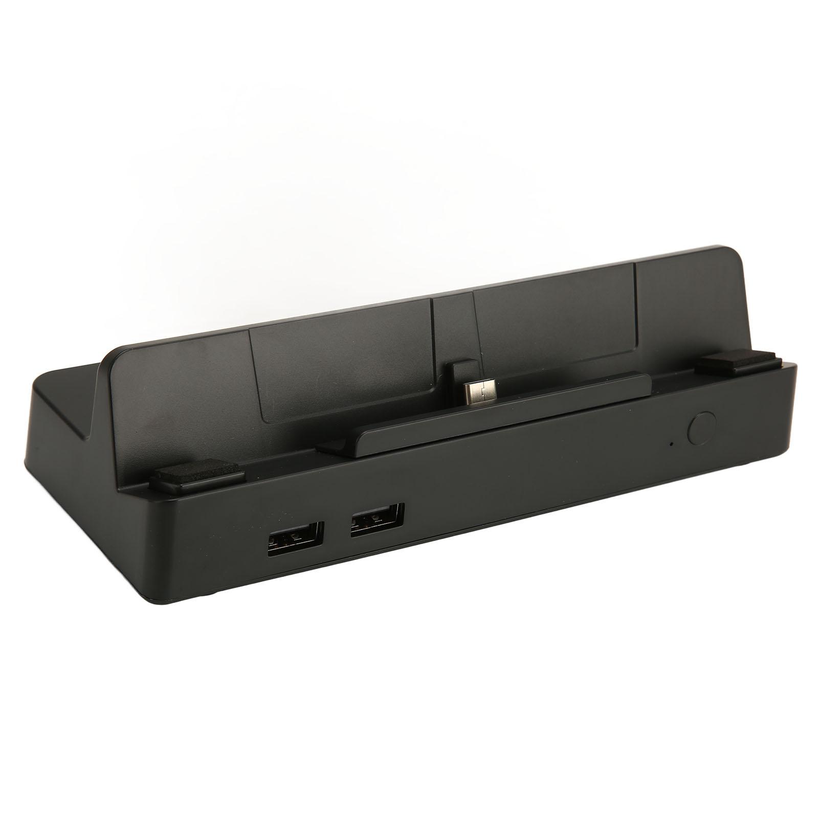 

Консольный ТВ-док-станция 4K HD Мультимедийный интерфейс Конвертер Зарядное устройство HUB с портом Gigabit Ethernet для