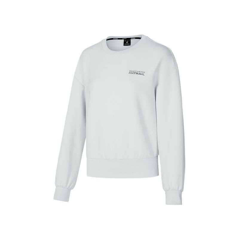 Skechers Casual Skin-Friendly Breathable Soft Comfortable Hoodie Women hoodies Lime-Blue P125W005-053A S