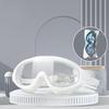 Adult Large Frame Swimming Goggles With Earplugs, Male And Female, Professional, High-definition, Anti Fog, Silicone