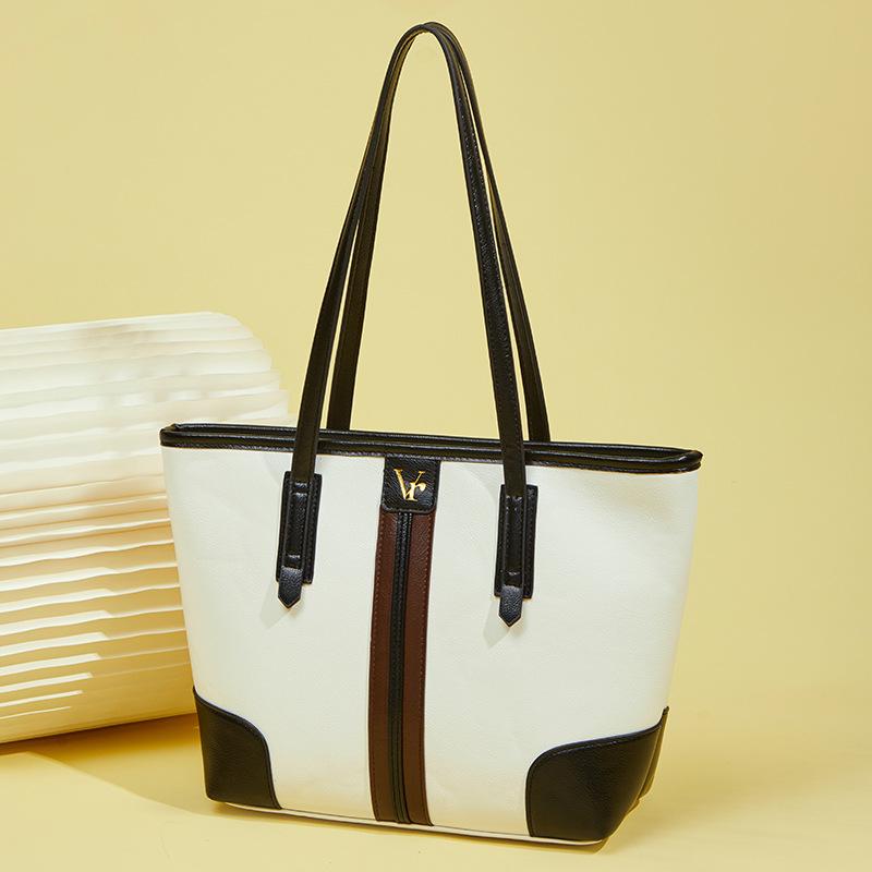 Today S Popular Christmas Tote Bag Autumn And Winter Women S Bag Retro And Elegant Shopping Bag белый