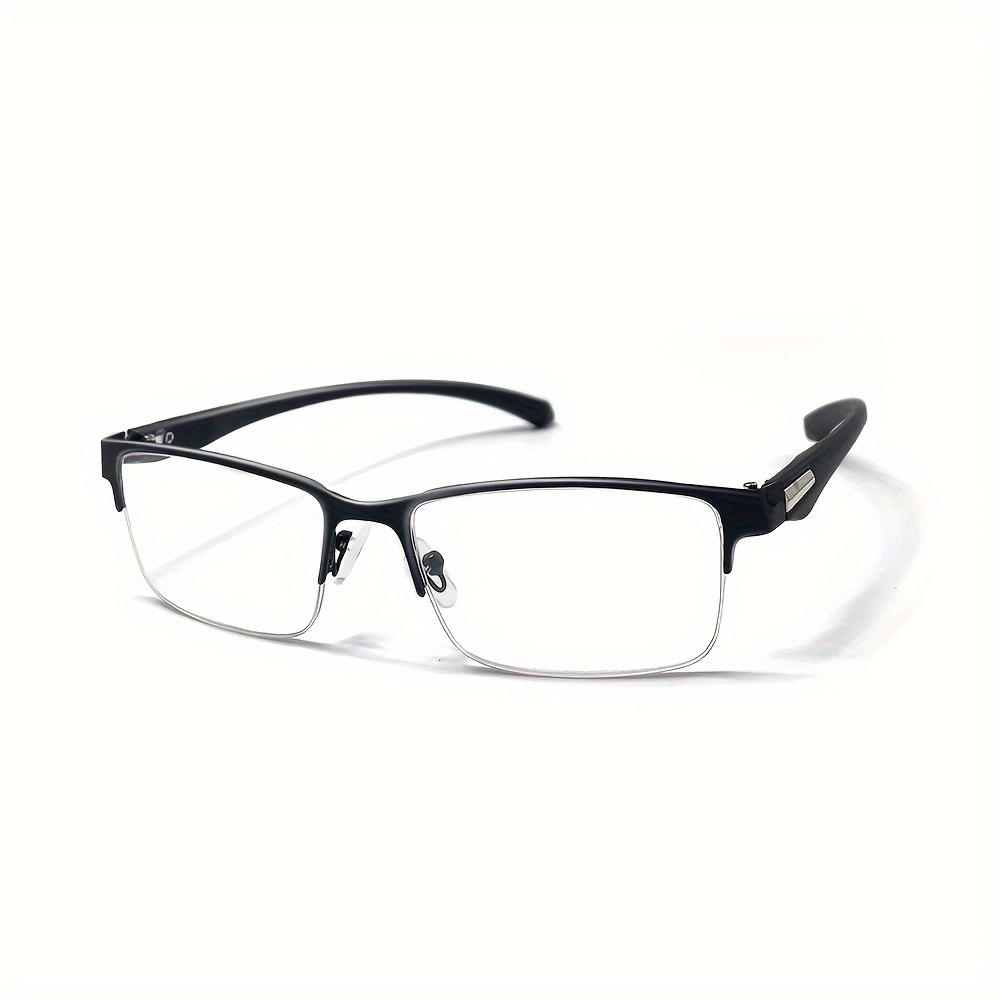 Half Frame Business Presbyopia Glasses Trendy Double Light Presbyopia Glasses for Both Men and Women