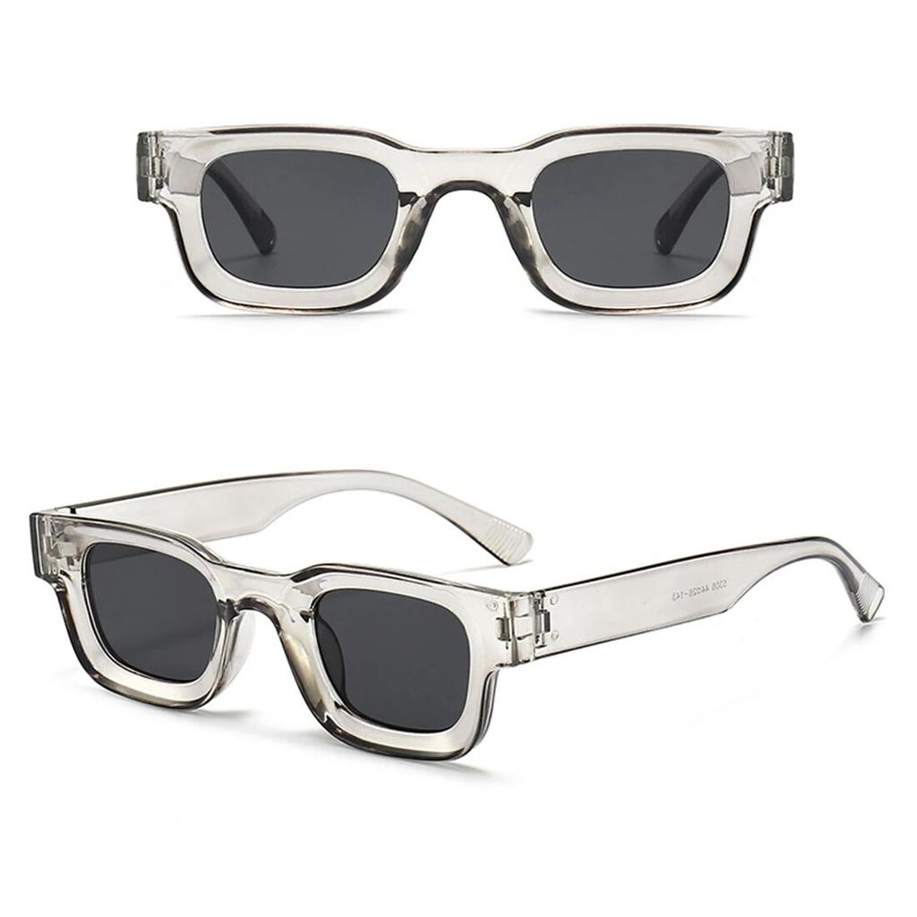 Hip Hop Personality Sunglasses Women Men Trendy Rectangular Sunglasses Eyewear Summer Sun Protection Uv400 For Outdoor