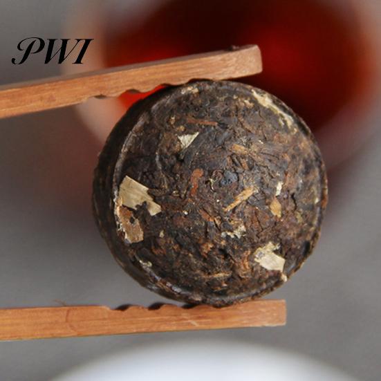 Small Tuo Tea Series Ripe 100g Natural Refreshing Handmade Canned Puer Lotus Leaf Pot Muzhi