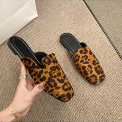 Women's Slippers Headed Low Heel Fabric Sandals Versatile Banquet Ballet Shoes Beach Women's Shoes, Fashion Slippers
