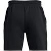 Under Armour Tier-Letter-Print Gerade Beine Fleece Bequem Lässige Shorts Herrenshorts Schwarz 1383211-001