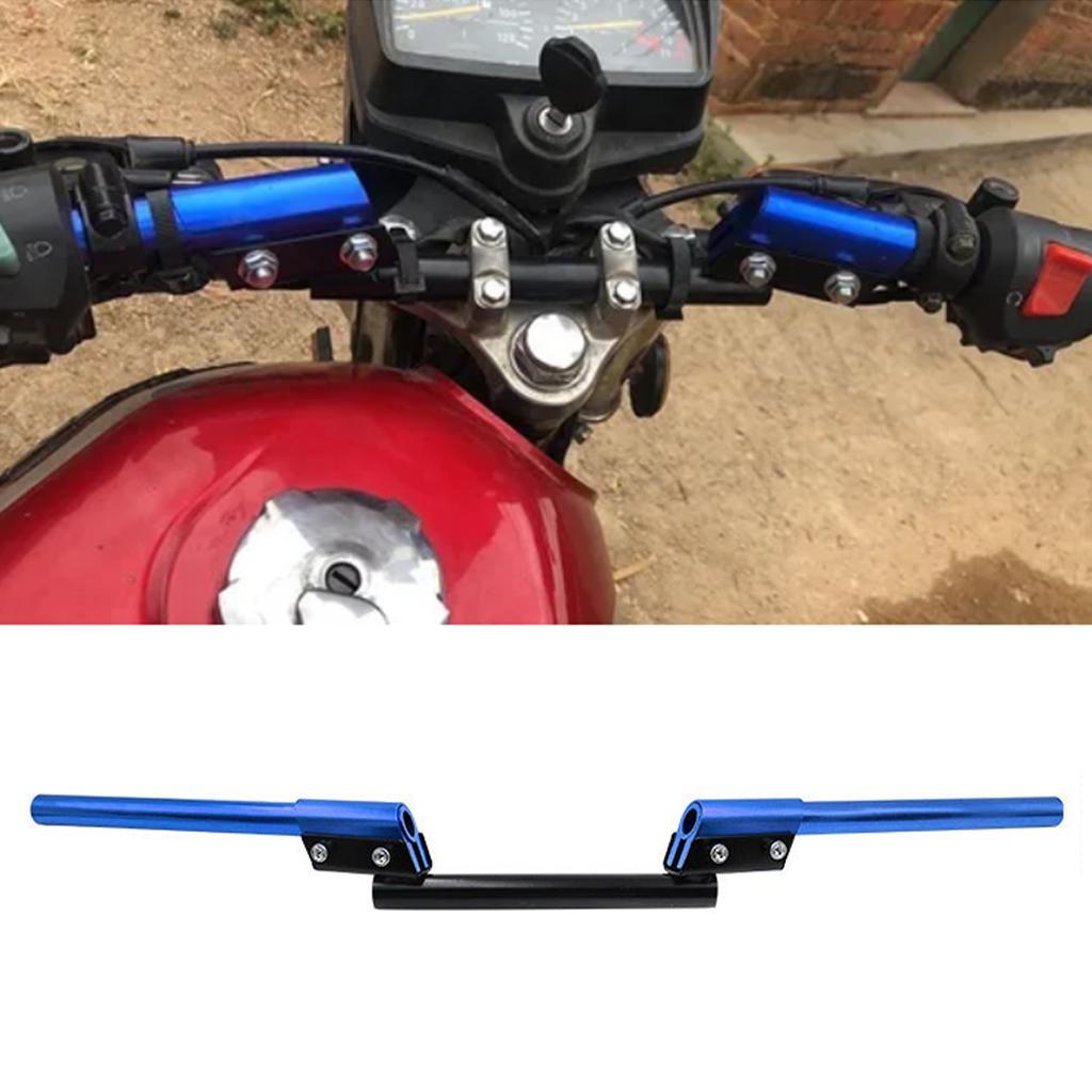 Guidão de Motocicleta Liga de Alumínio Fácil Instalação Substituição de Guidão Peças de Modificação de Motocicleta