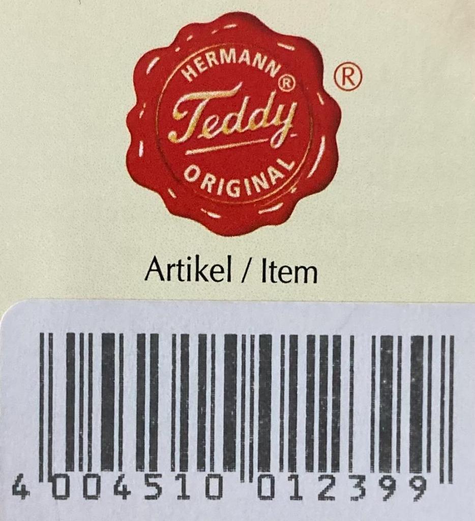 [USED] Limited Edition 2006 Herman Teddy Bear Japan National Soccer Team Uniform 2006