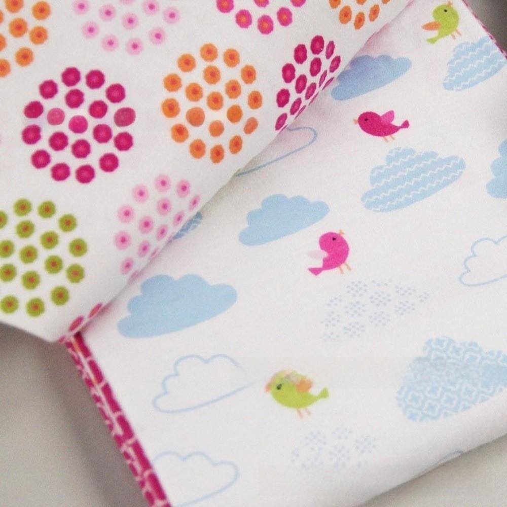4Pcs Pack 76x76cm Receiving Baby Blanket Super Soft Baby Bedsheet Blanket  DIY Quilting Sewing