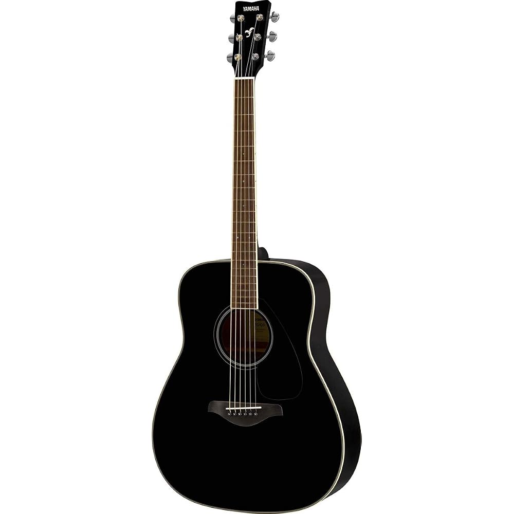 Yamaha FG Series Acoustic Guitar Black FG820BL