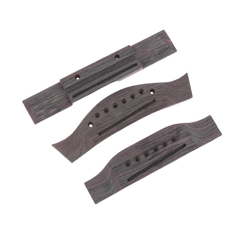 1 stk Folkgitar Sadel Bro Palisander Gitarbro Nedre Strengputer Bro Akustisk Gitar Qin Ma Qin Qiao Folkgitar