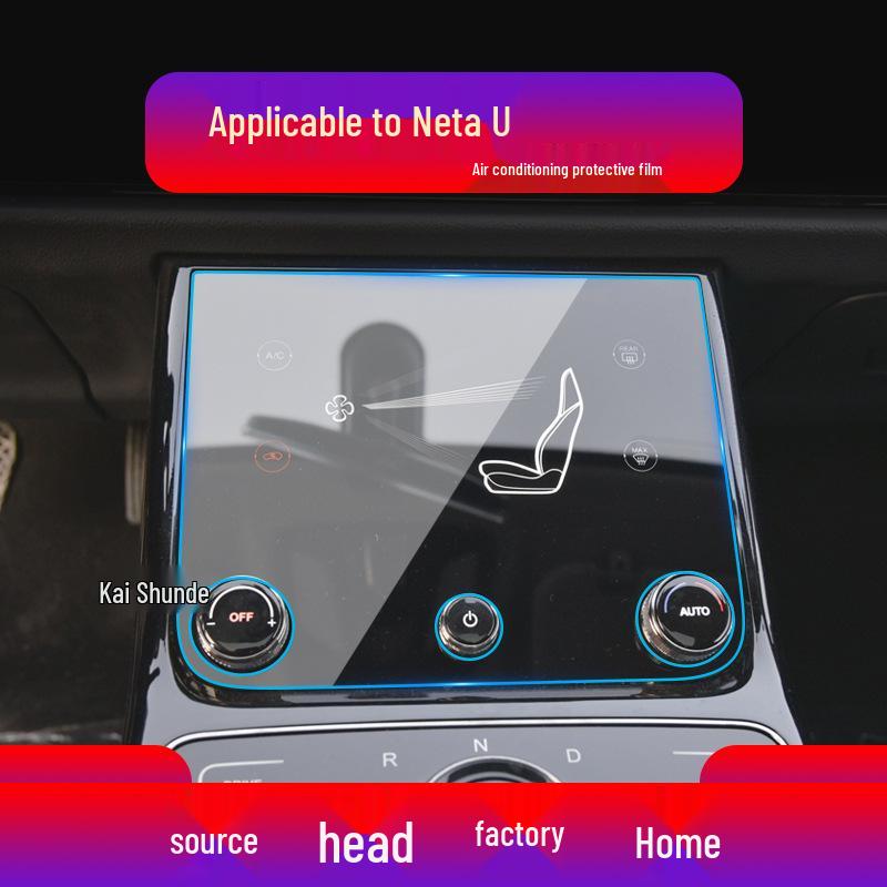 Neta U & L Display Screen Protective Tempered Film for Car Console