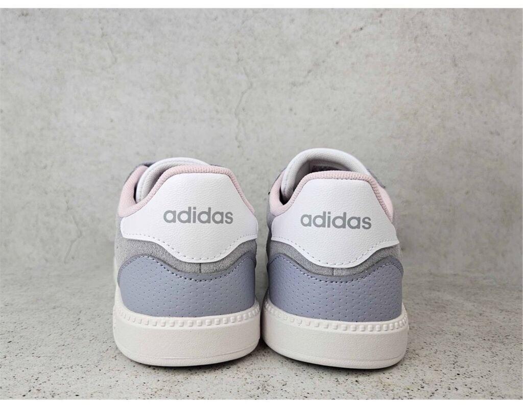 Women's Grey Adidas Breaknet Sleek Sneakers