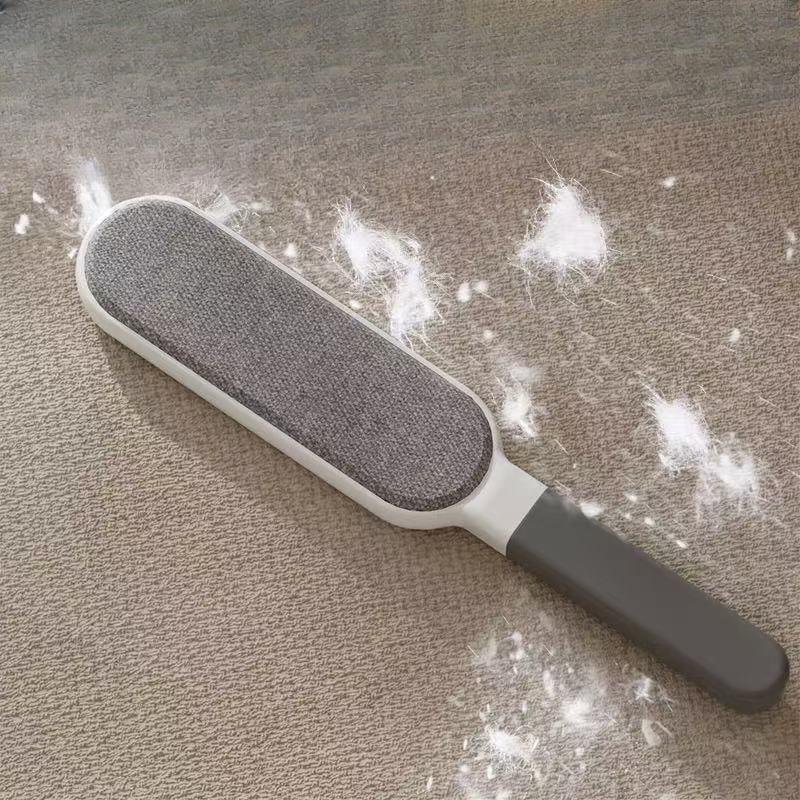 Haushalts-Tierhaarentferner zum Entfernen von Staub und Haaren, mit einer einziehbaren Aufbewahrungsbox, Statische Bürste für Tierhaare zum Enthaaren, Haarbürste