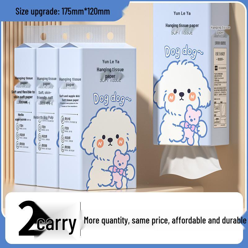Hanging Tissue Dispenser: Household Toilet Paper & Napkins