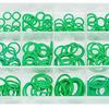 530Pcs F12-NBR R134a-HNBR A/C Rubber O-Ring Car Auto Vehicle Repair Air Conditioning Compressor Seals Assortment Kit 18 Sizes