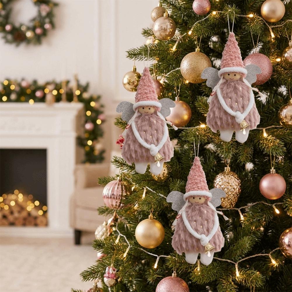 Elegant Christmas Hanging Girl Doll Creative Christmas Girl Dolls Ornaments  Home Decor