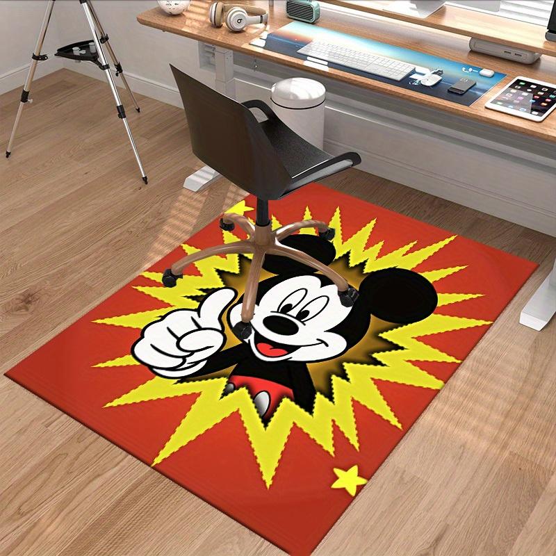 1pc,Mickey Mouse Themed Home Office Chair Rug Outdoor Gift Carpet DecorL067