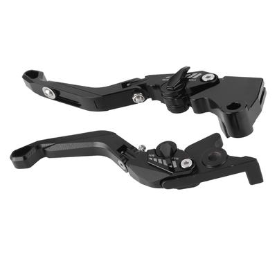 2pcs Brake Clutch Lever Handle 6 Position Adjustable Fit for Kawasaki NINJA 300RZ300250R400