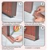 1PC 97cm/38.19in Household Door Bottom Seal Strip 97cm Door Draft Stopper Strip Felt Protector Dustproof Soundproof Weatherproof