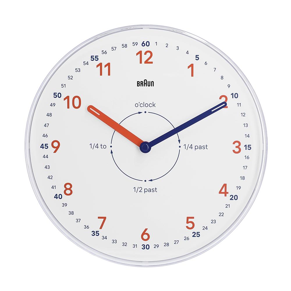 Braun Silent Wall Clock Bc26tw BC26TW