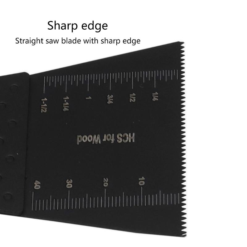 65mm Wide Wood Cutter Saw Cutter Wood Oscillating Multitool Quick Releases Saw Cutter for Oscillating Tool Precise Scale