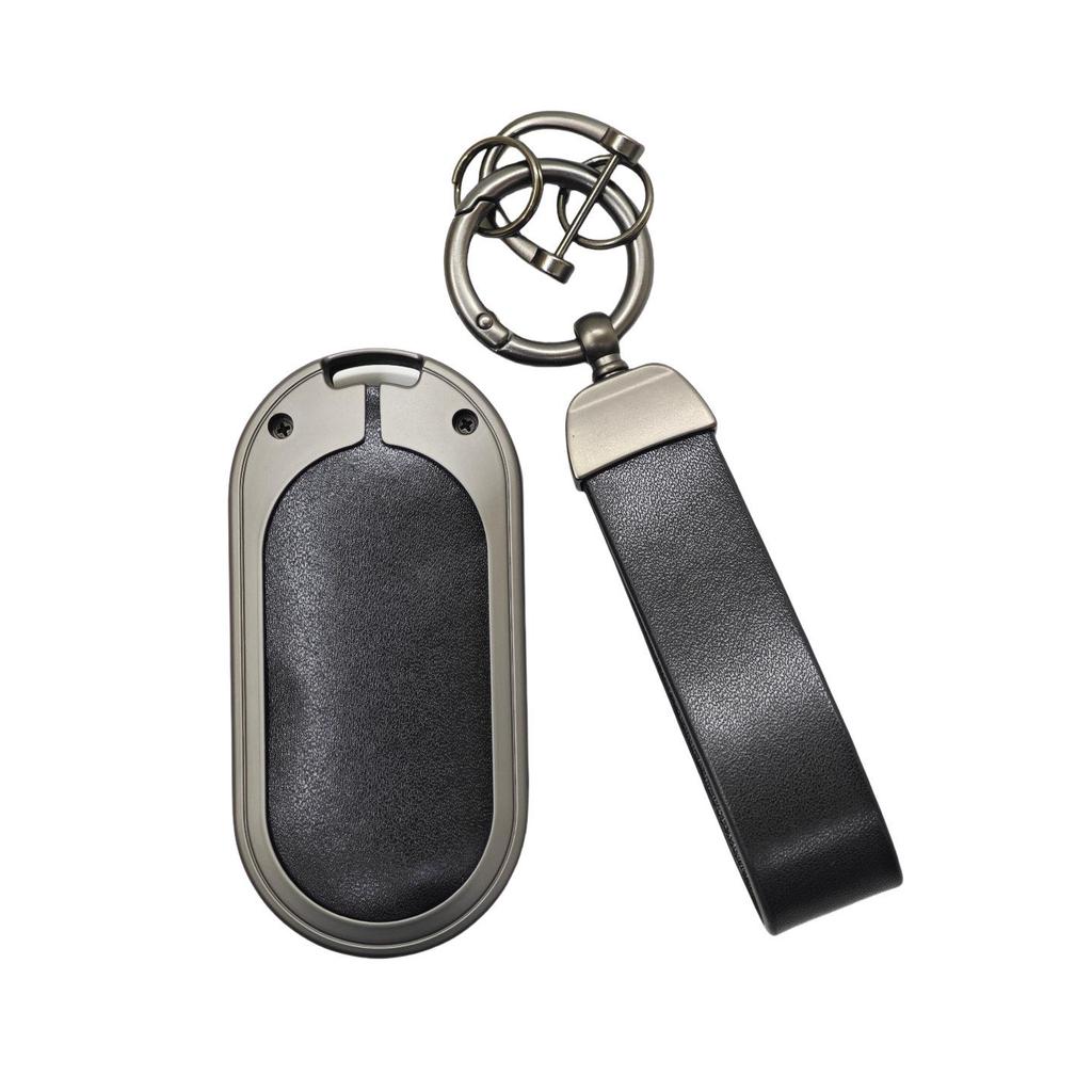 Wuling Hongguang MINI/Baojun KIWIEV Car Key Case Alloy Protective Shell for Men & Women