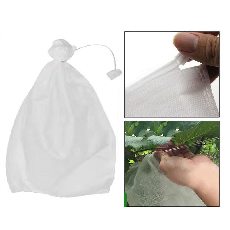 100Pcs Garden Grapes Fruit Protection Bags Cover Plant Nursery Bag Pest Control Anti-Bird Non-Woven Fabric Bag Gardening Protect