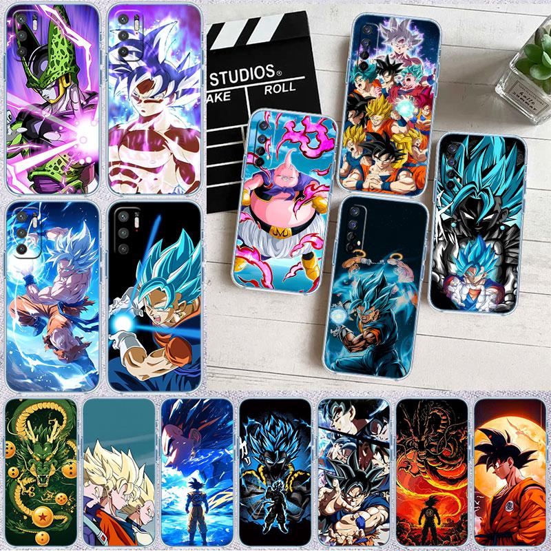 Dragon Ball Goku Transparent Phone Case for LG K22 K30 K40 K40S K41 K42 K50 K50S K51 K51S K52 K61 K62 K71 K92 Q61