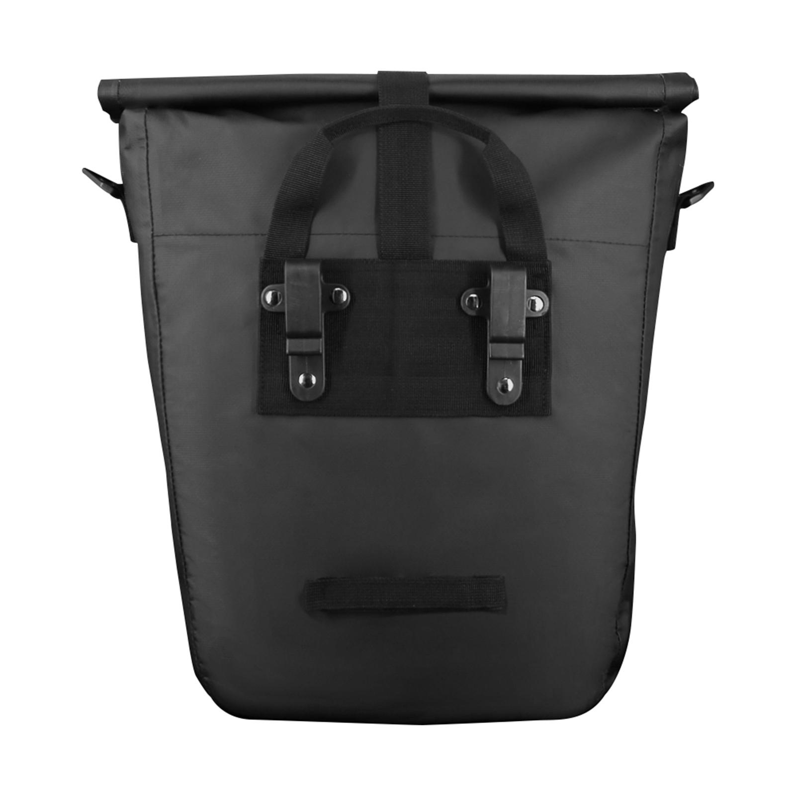 

Waterproof Bike Rear Rack Bag 20L Bike Side Storage Bag Laptop Bag Rear Seat Carrier Pack Shoulder Bag for Cycle Traveling Ridin