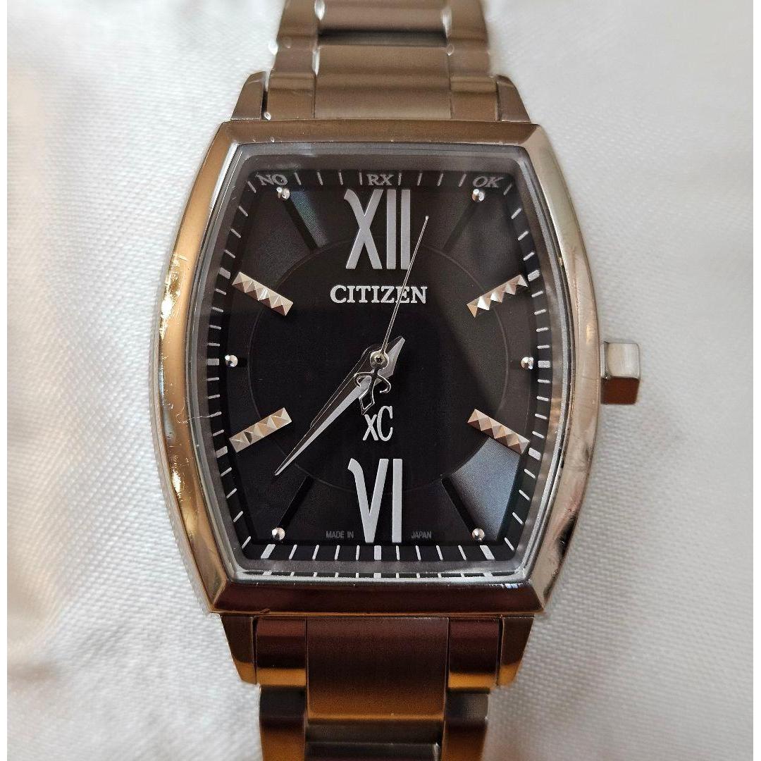 Time sale beautiful item!! Working item  new battery CITIZEN xC H030 black