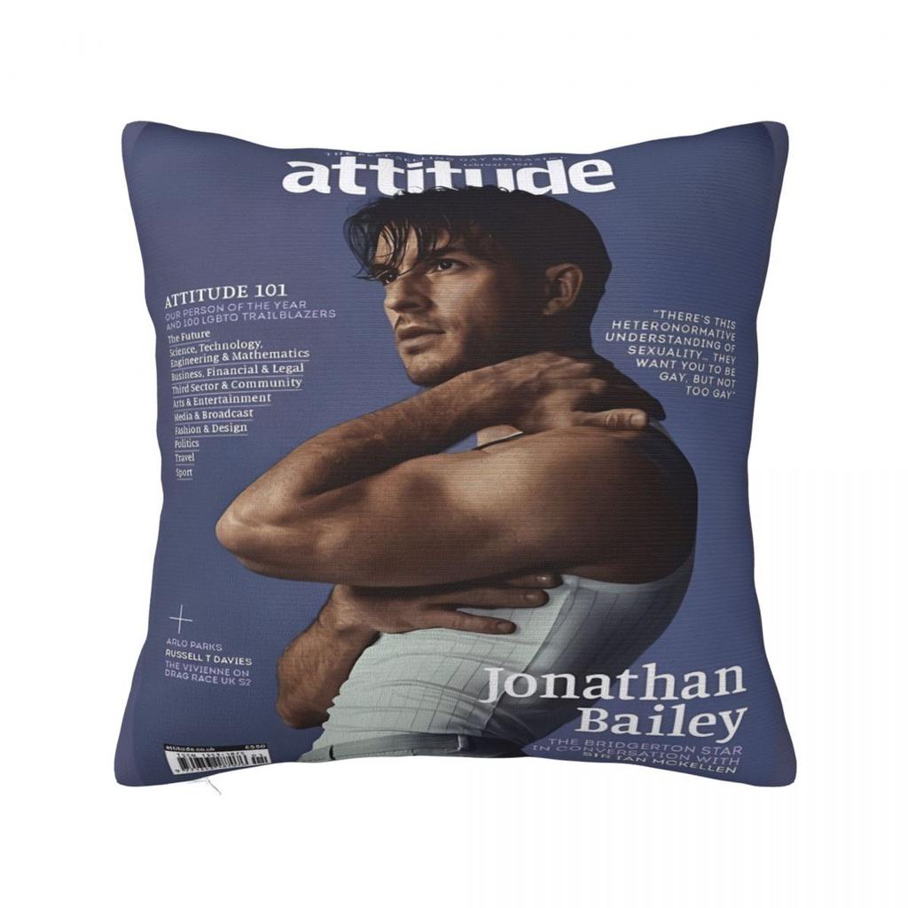 Jonathan Bailey Pillow Case Cushion Cover Soft Graphic Pillow Cover Cute Funny Pillowcases For Wedding Party Home Decor