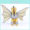 Impressionante Figura de Brinquedo Colecionável Godzilla Monstro Mecha King Ghidorah Dragão de 3 Cabeças Presente