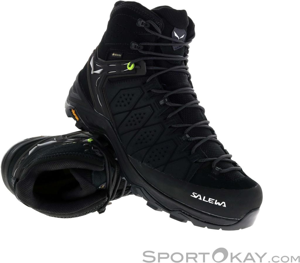 Обувь для треккинга Salewa Alp Trainer 2 Mid GTX (61382) (61382-0971) black/black/black