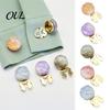 Luxury Metal Button Covers Covers, Decorative Ripples Detachable Clip On Accessories for Bags Women Men Shirts Blouses Dresses & DIY Sewing Crafts No