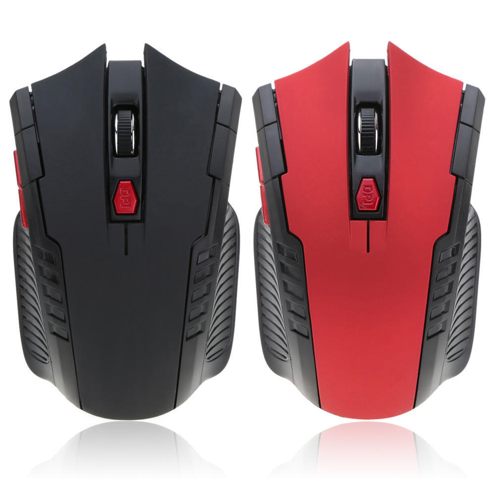 2.4G Wireless Business Gaming Mouse Mice Portable 2400DPI Adjustable Optical for PC Laptop Desktop
