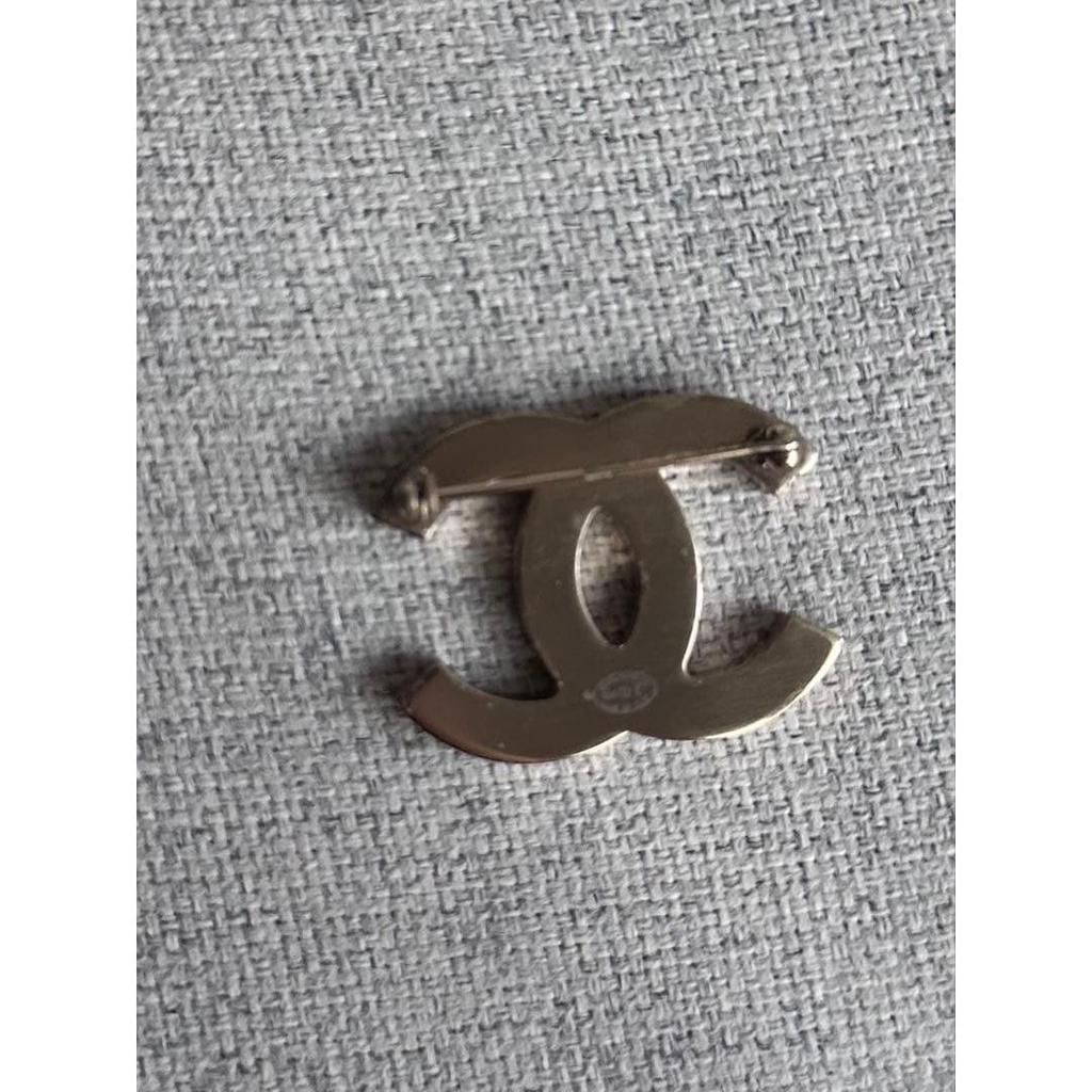 Used CHANEL Chanel Coco Mark Brooch Aurora Pink B14K With Box
