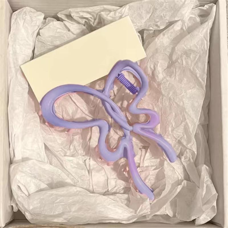 Butterfly Shape Hair Claw Braids Ponytail Woman Skincare Camping Female Hair Clip Elegant Wedding Party Hair Claw