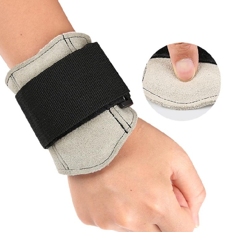 Sweat Resistant Leather Wrist Strap Wrist Support Suitable for Training Secure Grip Support Adjustable Gym Wristband