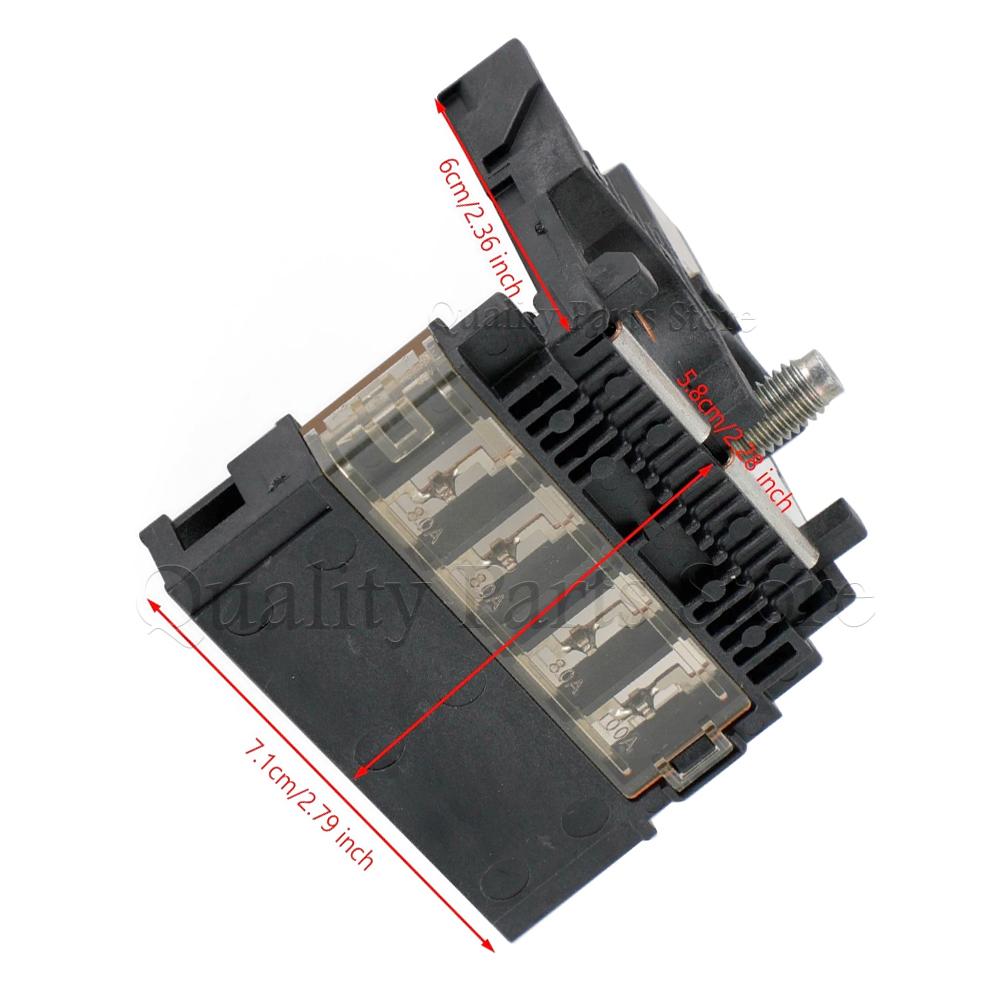 New Positive Battery Fusible Fuse Connector Link 24380-79915 2438079915 For Nissan Sentra Versa 350Z 370Z Armada Cube GT-R Quest