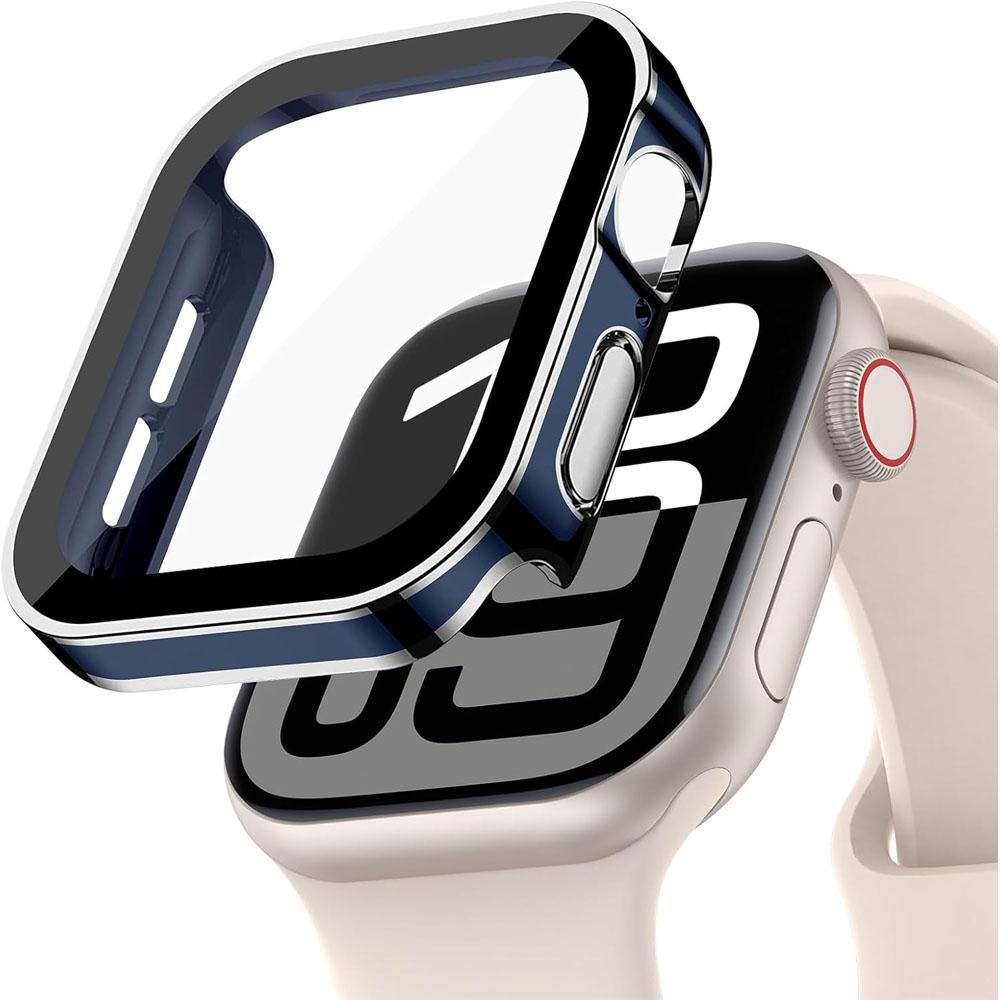 Screen Protector for Apple Watch Case 46mm 42mm 45mm 44mm 49mm 41mm 40mm Tempered Glass iWatch Series 10 7 8 9 SE 6 5 4 Ultra 2