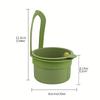 Multifunctional Hanging Sink Strainer Leftover Drain Basket Fruit and Vegetable Washing Basket Hanging Drainer Rack Kitchen Accessories
