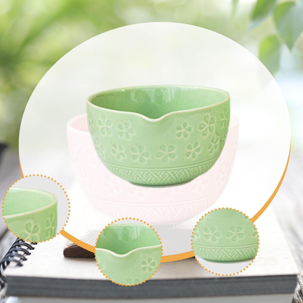 Ceramiczna Chawan do Przygotowania Matcha 450ml Niezbędna Miseczka dla Miłośników Herbaty