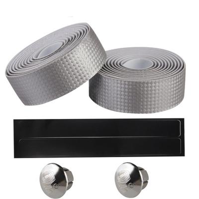 2 Pezzi Cinghie Antiscivolo Manubrio Bici da Strada Fasce con Motivo in Carbonio Forniture per Ciclismo