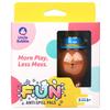 Uncle Bubble Fun Spill-Proof Container, Bubble Liquid & Wand Set (Brown Bear) - Includes specially made bubble liquid. Spill-proof bubble liquid.