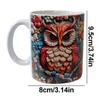 3D Coffee Mug 3D Tea Cup Coffee Cup Ceramic Cup Animal Cup Multi-Purpose Cute Creative Mug For Men Women Mother Father Friends
