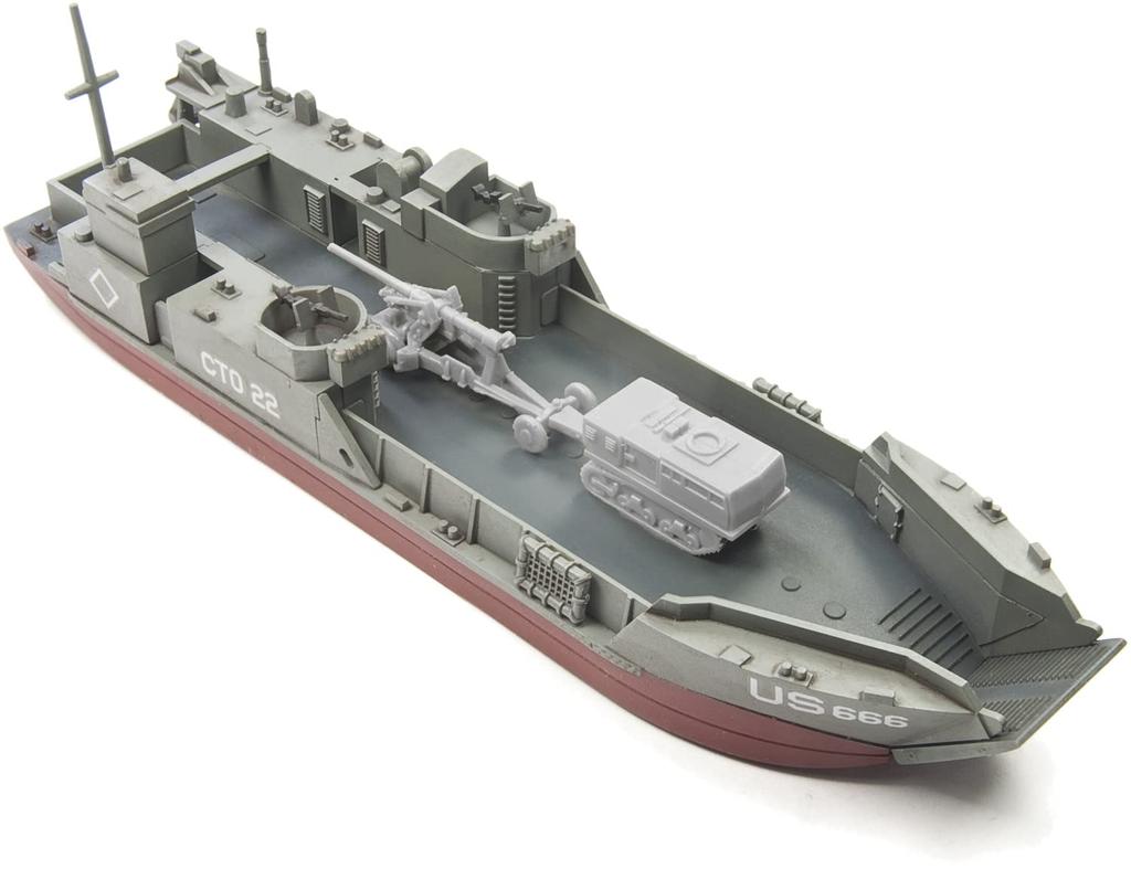 AFV Club US Navy Class 6 Tank Landing Ship of Plastic Model Kit SE73518 1/350 LCT-501 Mk. (Set 2)