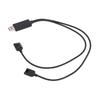 Charger Cable Fit for Switch Controller Charging Cord with Sturdy Connectors LED Indicator USB A Input